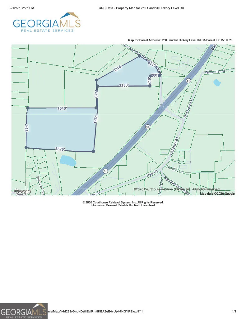 250 Sandhill Hickory Level Rd, Carrollton