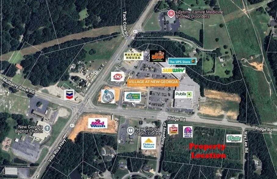 Located within this active commercial corridor, This 1.057 acre lot has many commercial usages!